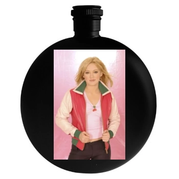 Hilary Duff Round Flask