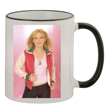 Hilary Duff 11oz Colored Rim & Handle Mug