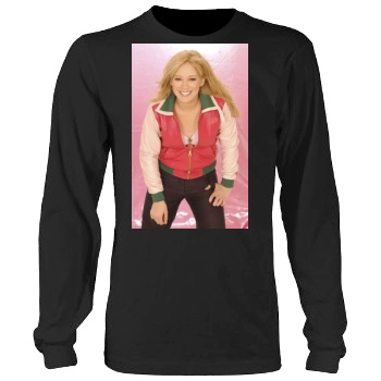 Hilary Duff Men's Heavy Long Sleeve TShirt