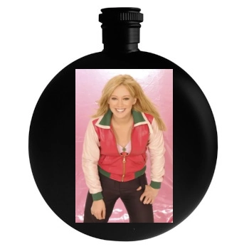 Hilary Duff Round Flask