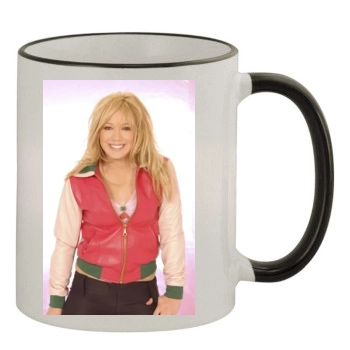 Hilary Duff 11oz Colored Rim & Handle Mug