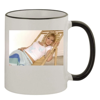 Hilary Duff 11oz Colored Rim & Handle Mug