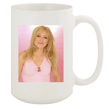 Hilary Duff 15oz White Mug