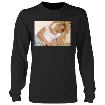 Hilary Duff Men's Heavy Long Sleeve TShirt