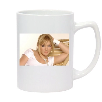 Hilary Duff 14oz White Statesman Mug