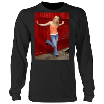 Hilary Duff Men's Heavy Long Sleeve TShirt