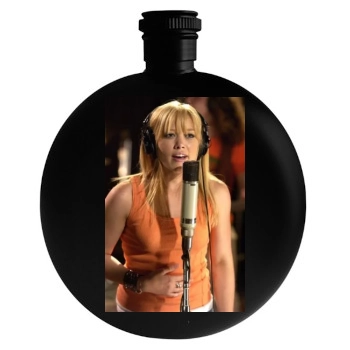 Hilary Duff Round Flask