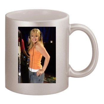 Hilary Duff 11oz Metallic Silver Mug