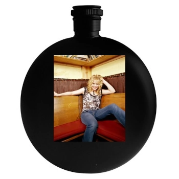 Hilary Duff Round Flask