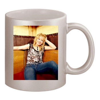 Hilary Duff 11oz Metallic Silver Mug