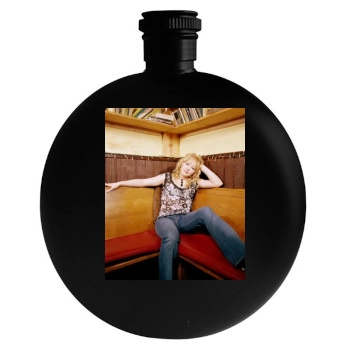 Hilary Duff Round Flask