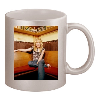 Hilary Duff 11oz Metallic Silver Mug