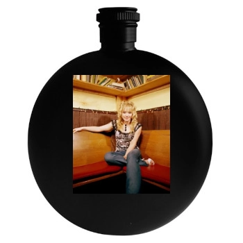 Hilary Duff Round Flask