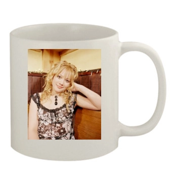 Hilary Duff 11oz White Mug