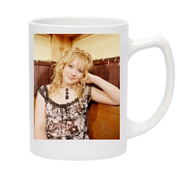 Hilary Duff 14oz White Statesman Mug