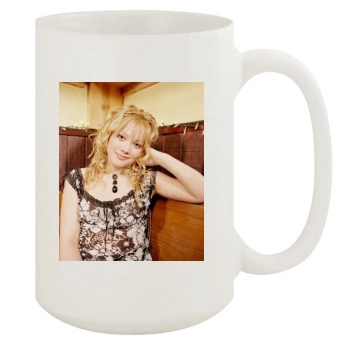 Hilary Duff 15oz White Mug