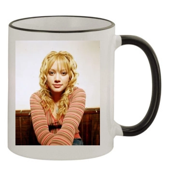 Hilary Duff 11oz Colored Rim & Handle Mug