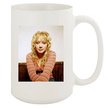 Hilary Duff 15oz White Mug