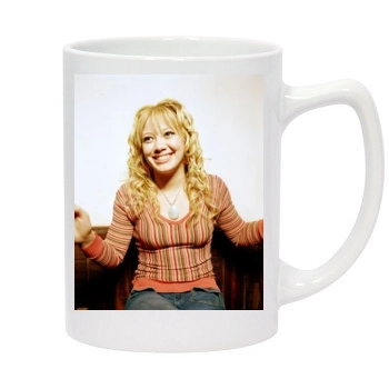 Hilary Duff 14oz White Statesman Mug