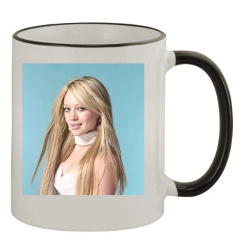 Hilary Duff 11oz Colored Rim & Handle Mug