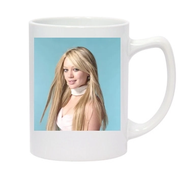 Hilary Duff 14oz White Statesman Mug