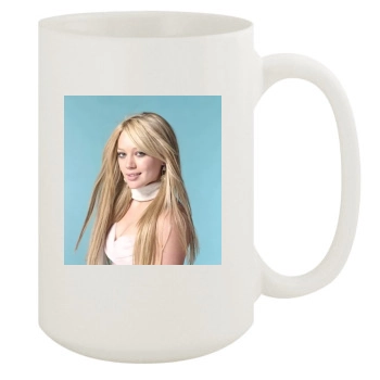 Hilary Duff 15oz White Mug