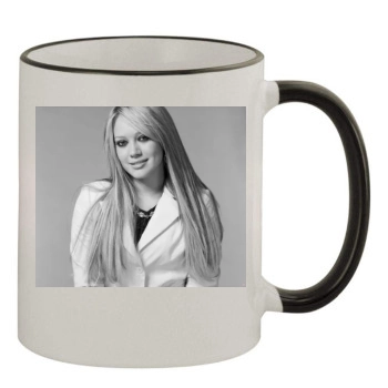 Hilary Duff 11oz Colored Rim & Handle Mug