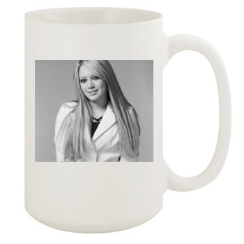 Hilary Duff 15oz White Mug