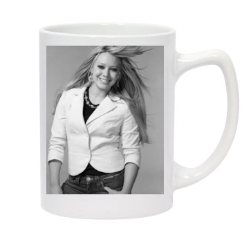 Hilary Duff 14oz White Statesman Mug