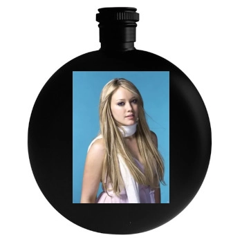 Hilary Duff Round Flask