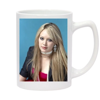 Hilary Duff 14oz White Statesman Mug