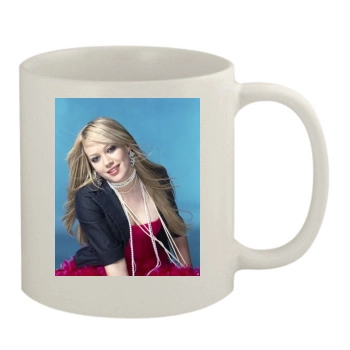 Hilary Duff 11oz White Mug