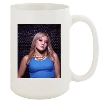 Hilary Duff 15oz White Mug