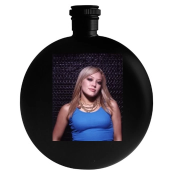 Hilary Duff Round Flask