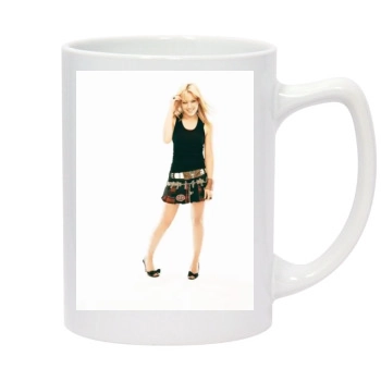 Hilary Duff 14oz White Statesman Mug