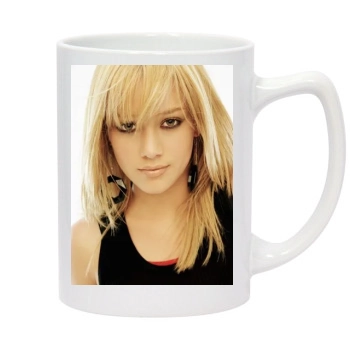 Hilary Duff 14oz White Statesman Mug