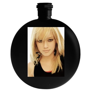 Hilary Duff Round Flask