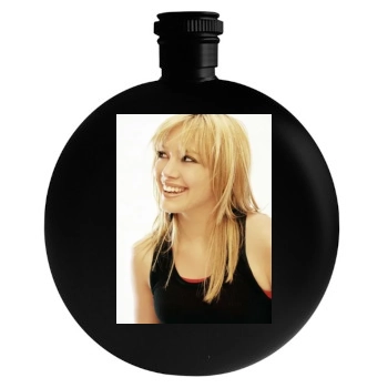 Hilary Duff Round Flask