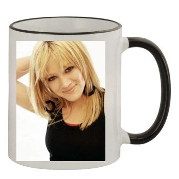 Hilary Duff 11oz Colored Rim & Handle Mug