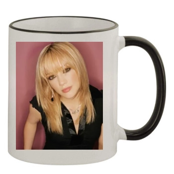 Hilary Duff 11oz Colored Rim & Handle Mug