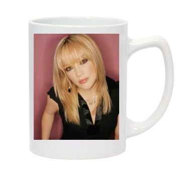 Hilary Duff 14oz White Statesman Mug