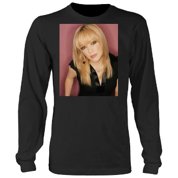 Hilary Duff Men's Heavy Long Sleeve TShirt