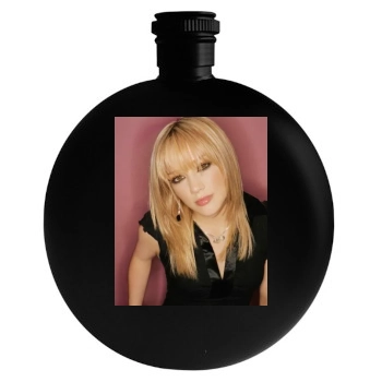 Hilary Duff Round Flask