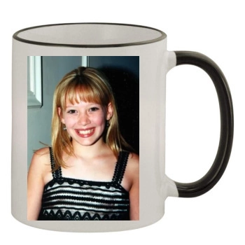 Hilary Duff 11oz Colored Rim & Handle Mug