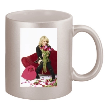 Hilary Duff 11oz Metallic Silver Mug