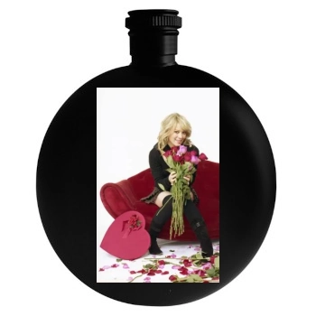 Hilary Duff Round Flask