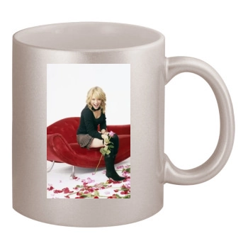 Hilary Duff 11oz Metallic Silver Mug