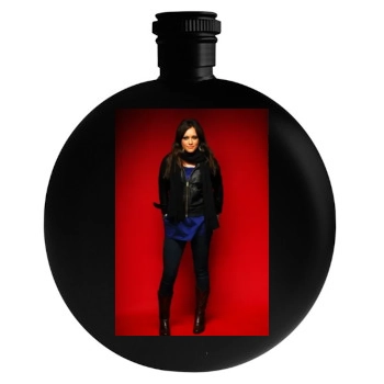 Hilary Duff Round Flask