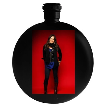 Hilary Duff Round Flask