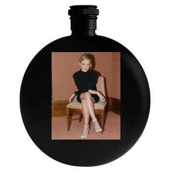 Hilary Duff Round Flask